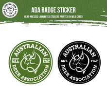 Load image into Gallery viewer, New ADA Stickers - Green &amp; Black