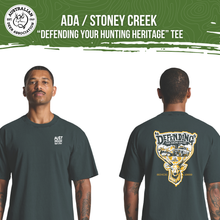 Load image into Gallery viewer, ADA Stoney Creek  “Defending Your Hunting Heritage” Tee