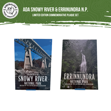 Load image into Gallery viewer, ADA Snowy River &amp; Errinundra N.P. Limited Edition Commemorative Plaque Set