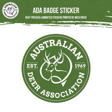 Load image into Gallery viewer, New ADA Stickers - Green &amp; Black