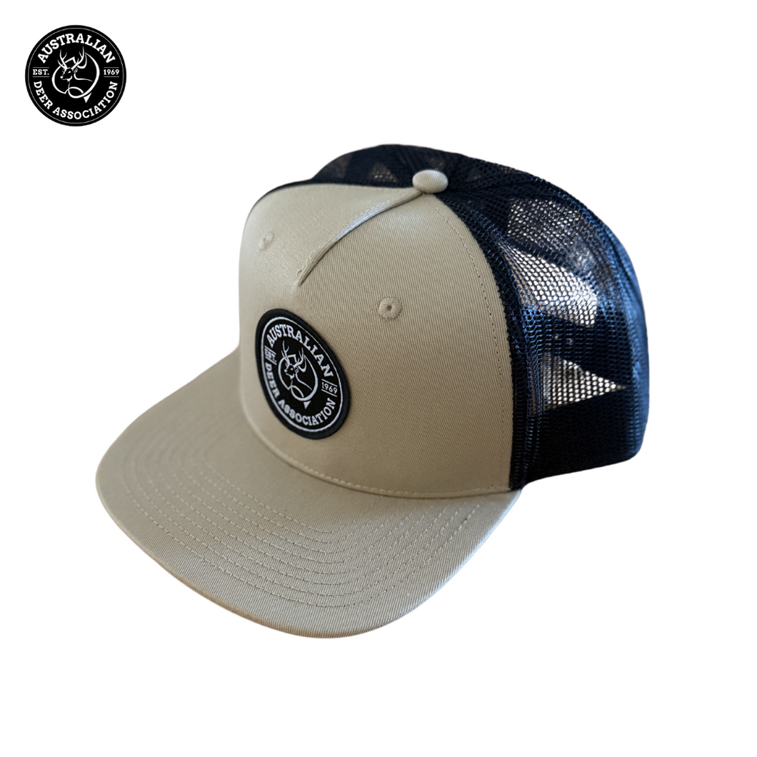 ADA Flat Peak Trucker with Badge