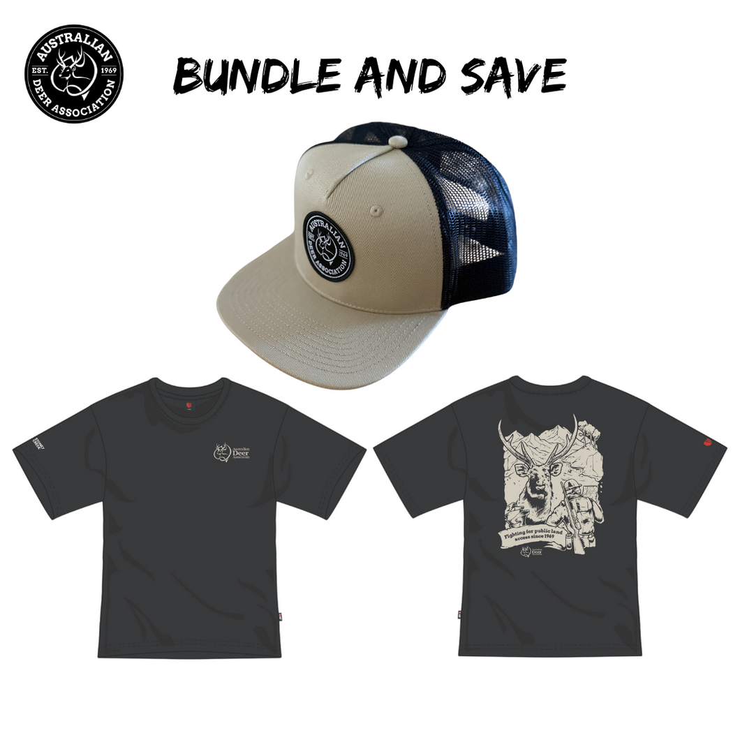 ADA Stoney Creek Public Land Tee and Trucker Cap Bundle