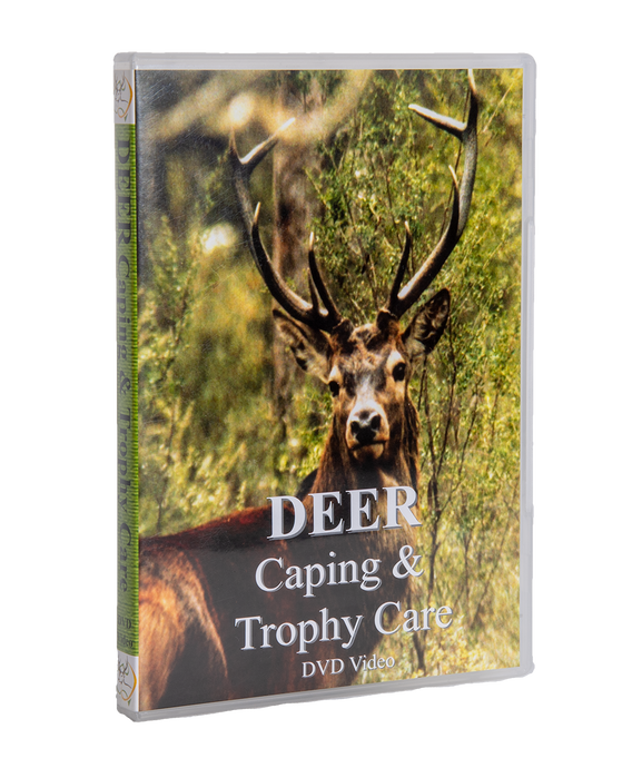 Deer Caping & Trophy Care DVD